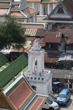 Wat Ratchanatdaram Banglamphu Tayland Bangkok şehir içinde. Tayland, Bangkok, Kasım, 2017.