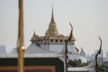 Wat Ratchanatdaram Banglamphu Tayland Bangkok şehir içinde. Tayland, Bangkok, Kasım, 2017.