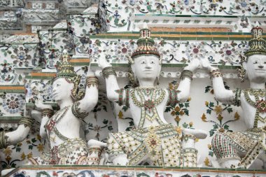 Wat Arun Wang Lang Thonburi Tayland Bangkok şehir içinde. Tayland, Bangkok, Kasım, 2017.