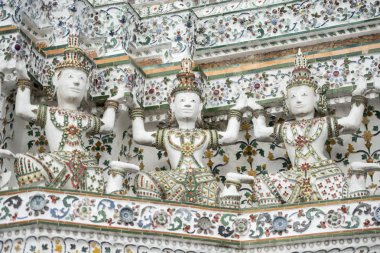 Wat Arun Wang Lang Thonburi Tayland Bangkok şehir içinde. Tayland, Bangkok, Kasım, 2017.