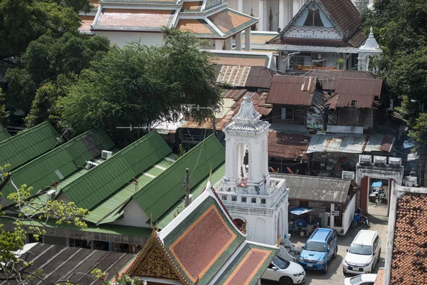 stock image the Wat Ratchanatdaram in Banglamphu in the city of Bangkok in Thailand. Thailand, Bangkok, November, 2017.