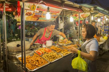 Tayland Bangkok şehir Chatuchak Hafta sonu Pazar. Tayland, Bangkok, Kasım, 2017.