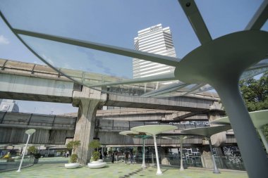 Yeni Siam Square Tayland Bangkok şehir. Tayland, Bangkok, Kasım, 2017.