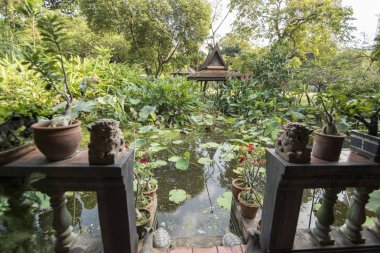 Bay Kukrit Pramoj evde Sathon Tayland Bangkok şehir. Tayland, Bangkok, Kasım, 2017.