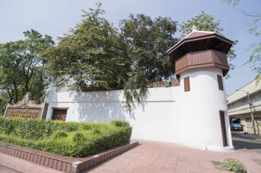 Bangkok Corrrections Müzesi Banglamphu Tayland Bangkok şehir eski güvenlik hapiste. Tayland, Bangkok, Kasım, 2017.