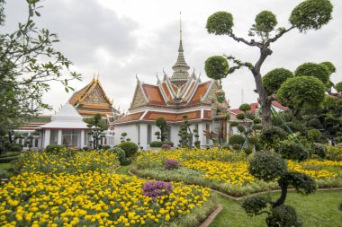 Wat Arun Wang Lang Thonburi Tayland Bangkok şehir içinde. Tayland, Bangkok, Kasım, 2017.