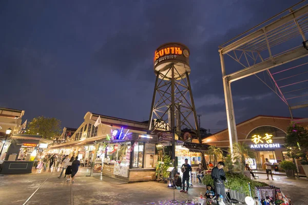 Asiatique Riverfront Nightmarket Cidade Bangkok Tailândia Tailândia Bangkok Novembro 2017 — Fotografia de Stock