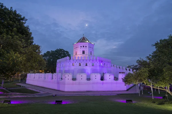 Fort Sumen Banglamphu Tayland Bangkok Şehir Santichaiparakan Park Tayland Bangkok — Stok fotoğraf