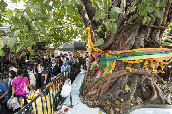 Utcai Piac Wang Lang Thonburi Bangkok City Thaiföld Thaiföld Bangkok — Stock Fotó