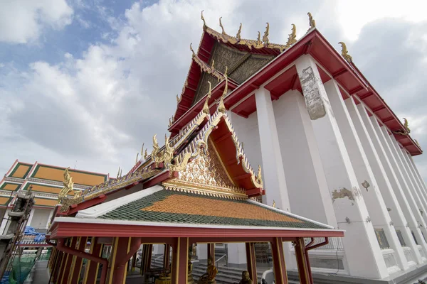 Wat Kalayanamit Wang Lang Στη Θόνμπερι Της Πόλης Της Μπανγκόκ — Φωτογραφία Αρχείου