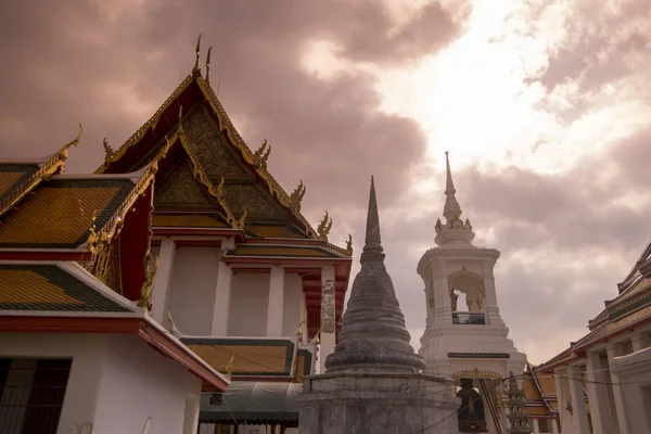 Wat Kalayanamit Wang Lang Thonburi Cidade Bangkok Tailândia Tailândia Bangkok — Fotografia de Stock
