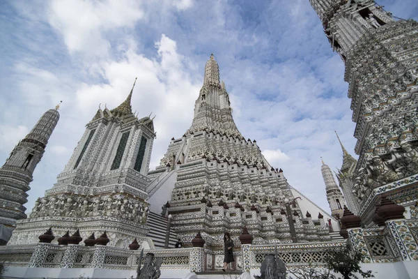 Wat Arun Wang Lang Thonburi Ciudad Bangkok Tailandia Tailandia Bangkok — Foto de Stock