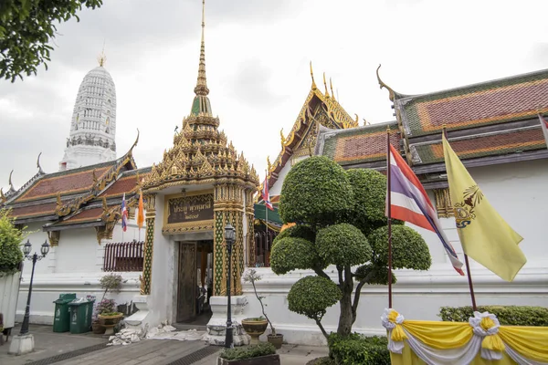 Wat Rakangkositaram Wang Lang Thonburi Dans Ville Bangkok Thaïlande Thaïlande — Photo