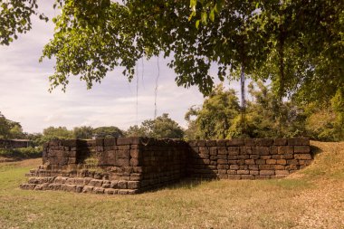 Tha Nang Sa Phom Provinz Nakhon Ratchasima Tayland Isan içinde Phimai town yakınındaki Khmer harabe. Tayland, Phimai, Kasım, 2017.