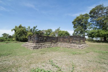 Tha Nang Sa Phom Provinz Nakhon Ratchasima Tayland Isan içinde Phimai town yakınındaki Khmer harabe. Tayland, Phimai, Kasım, 2017.