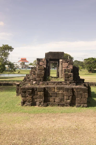 Ruina Khmer Kuti Rusi Cerca Ciudad Phimai Provincia Nakhon Ratchasima — Foto de Stock