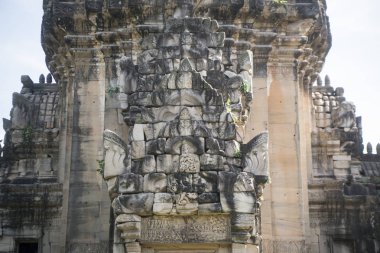 Khmer Tapınağı kalıntıları Provinz Nakhon Ratchasima Tayland Isan içinde Phimai şehir içinde Phimai Festivali'nde Phimai tarihi park. Tayland, Phimai, Kasım, 2017