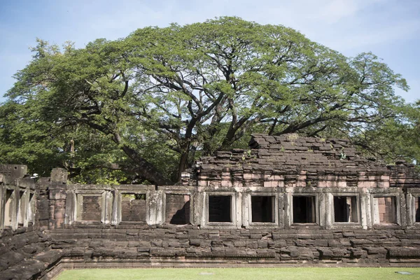 Las Ruinas Del Templo Khmer Del Parque Histórico Phimai Festival — Foto de Stock
