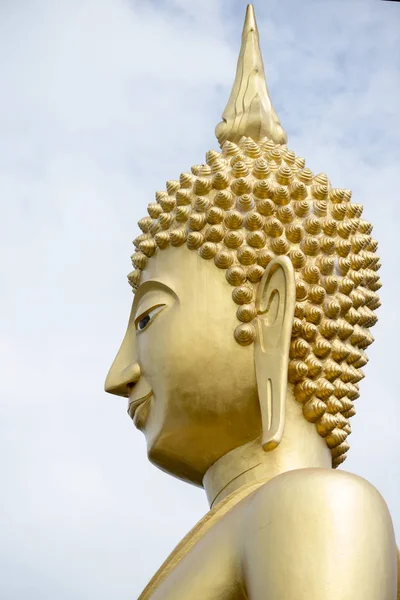 Buddha Suphatbophit Wat Perto Cidade Buriram Província Buri Ram Isan — Fotografia de Stock