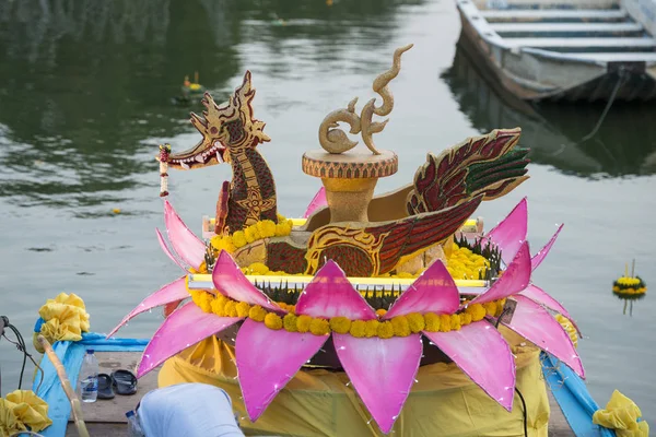 Loy Krathong Festival City Buriram Province Buri Ram Isan Northeast — Stock Photo, Image