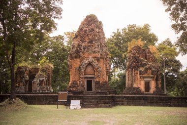 Khmer Tapınağı saldırın ku suan taeng, kasaba od yasağı don wai Isan kuzeydoğu Tayland Buri Ram il. Tayland, Buriram, Kasım, 2017
