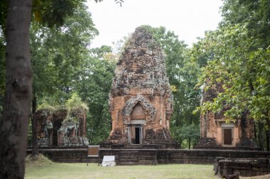 Khmer Tapınağı saldırın ku suan taeng, kasaba od yasağı don wai Isan kuzeydoğu Tayland Buri Ram il. Tayland, Buriram, Kasım, 2017