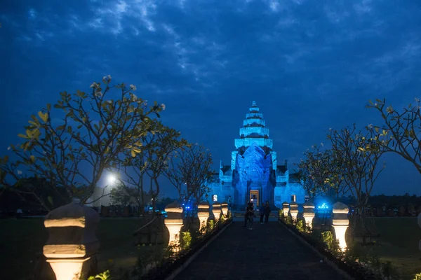 Återskapade Khmer Templet Buriram Slottet Staden Buriram Provinsen Buri Ram — Stockfoto