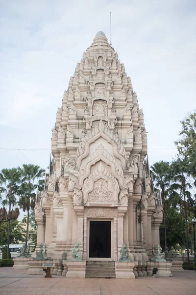 Santuario Del Pilar Ciudad Centro Ciudad Buriram Provincia Buri Ram — Foto de Stock