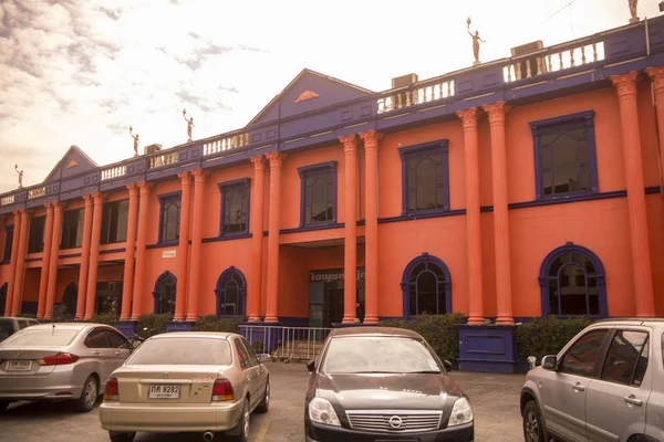 Καραόκε Παλάτι Στο Κέντρο Της Πόλης Της Buriram Για Την — Φωτογραφία Αρχείου