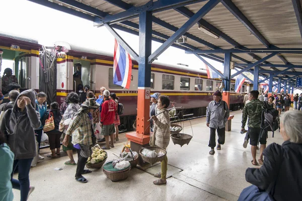 Der Bahnhof Der Stadt Buriram Der Provinz Buri Ram Isan — Stockfoto