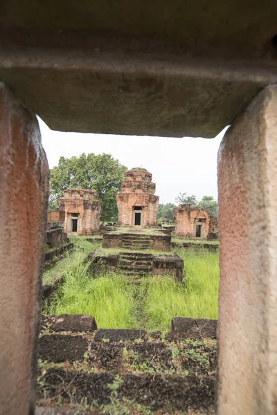 Prasat Nong Hong Sul Cidade Buriram Província Buri Ram Isan — Fotografia de Stock