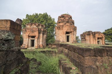 Prasat Nong Hong Buriram şehir Isan kuzeydoğu Tayland Buri Ram eyaletinin güneyinde. Tayland, Buriram, Kasım, 2017.