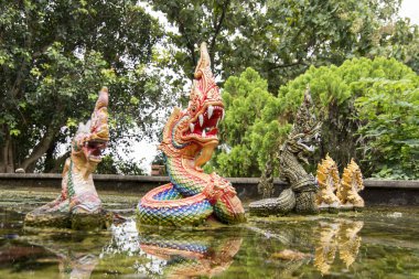 Buriram şehir Isan kuzeydoğu Tayland Buri Ram eyaletinin güneyinde Wat khao Angkhan. Tayland, Buriram, Kasım, 2017.
