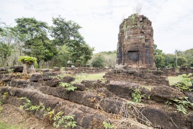 Prasat Wat Kok Ngew, Köyü, Sigara Suwan Buriram şehir Isan kuzeydoğu Tayland Buri Ram eyaletinin güneyinde. Tayland, Buriram, Kasım, 2017.
