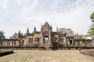 khmer Prasat Muang Tam bir kuzeydoğu Tayland Buri Ram il Tapınağı kalıntıları. Tayland, Buriram, Kasım, 2017.