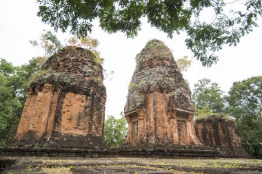 Khmer Tapınağı saldırın ku suan taeng, kasaba od yasağı don wai Isan kuzeydoğu Tayland Buri Ram il. Tayland, Buriram, Kasım, 2017