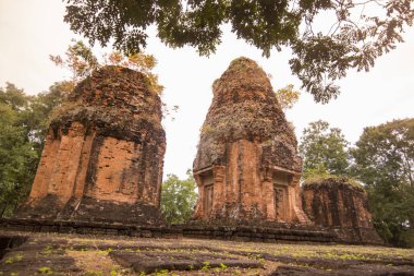Khmer Tapınağı saldırın ku suan taeng, kasaba od yasağı don wai Isan kuzeydoğu Tayland Buri Ram il. Tayland, Buriram, Kasım, 2017