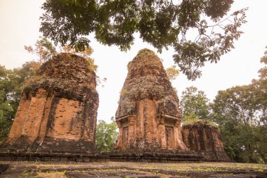 Khmer Tapınağı saldırın ku suan taeng, kasaba od yasağı don wai Isan kuzeydoğu Tayland Buri Ram il. Tayland, Buriram, Kasım, 2017