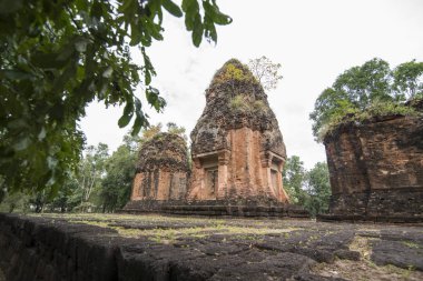 Khmer Tapınağı saldırın ku suan taeng, kasaba od yasağı don wai Isan kuzeydoğu Tayland Buri Ram il. Tayland, Buriram, Kasım, 2017