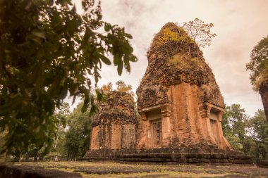 Khmer Tapınağı saldırın ku suan taeng, kasaba od yasağı don wai Isan kuzeydoğu Tayland Buri Ram il. Tayland, Buriram, Kasım, 2017