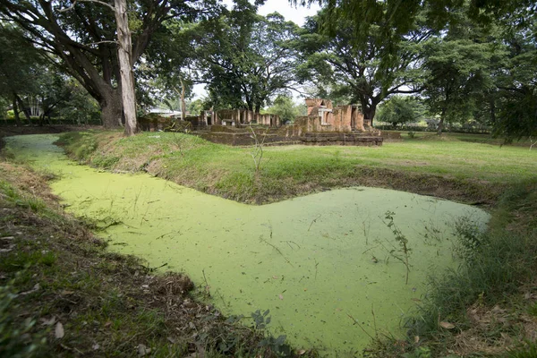 Prasat Thong Ruins South City Buriram Province Buri Ram Isan — Stock Photo, Image