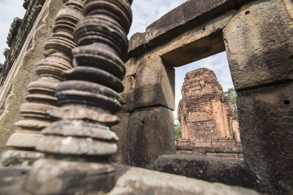 Khmeren Templet Ruinerna Prasat Muang Tam Provinsen Buri Ram Isan — Stockfoto