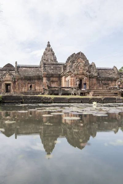 Khmer Phanom Basamak Historical Park Isan Kuzeydoğu Tayland Buri Ram — Stok fotoğraf