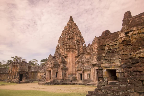 Khmer Temple Ruins Phanom Rung Historical Park Province Buri Ram —  Fotos de Stock