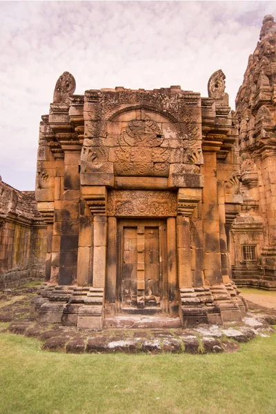 Khmer Ruiny Chrámu Phanom Rung Historický Park Provincii Buri Ram — Stock fotografie