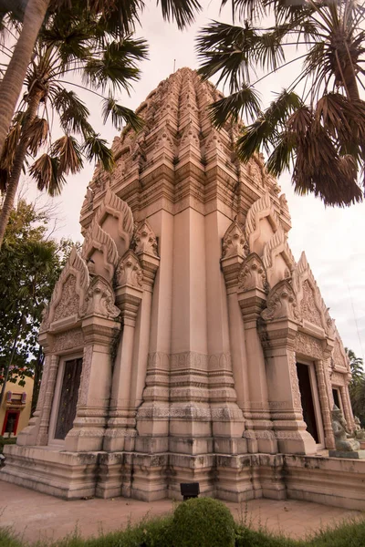 Santuario City Pillar Nel Centro Della Città Buriram Nella Provincia — Foto Stock
