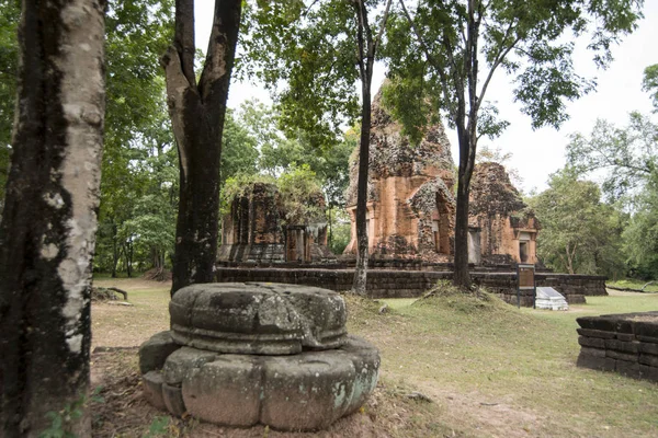 Tempio Khmer Prang Suan Taeng Alla Città Ban Don Wai — Foto Stock