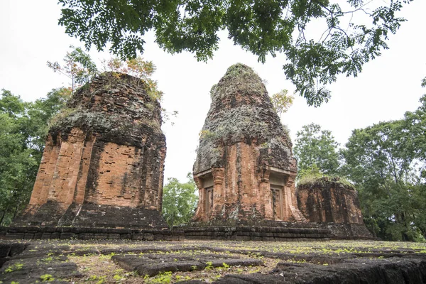 Temple Khmer Prang Suan Taeng Ville Ban Don Wai Dans — Photo