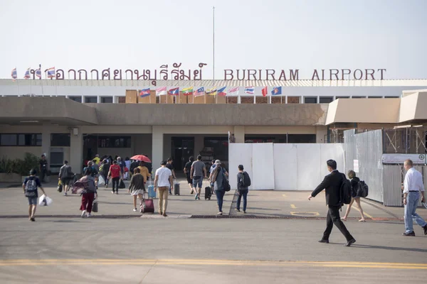 Buriram Letiště Město Buriram Provincii Buri Ram Isan Severovýchodním Thajsku — Stock fotografie