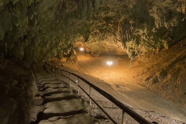Vstup Jeskyně Tham Luang Blízkosti Města Mae Sai Hranici Myanmarem — Stock fotografie